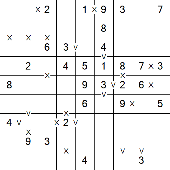Sudoku XV - Einfach
