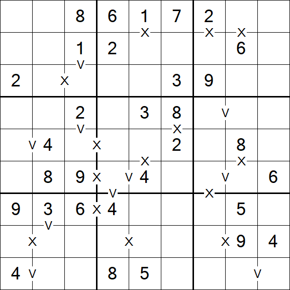Sudoku XV - Einfach
