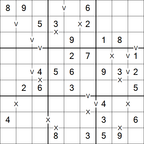 Sudoku XV - Einfach