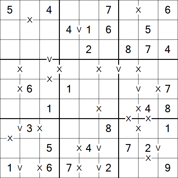 Sudoku XV - Einfach