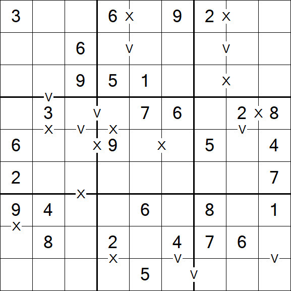 Sudoku XV - Einfach