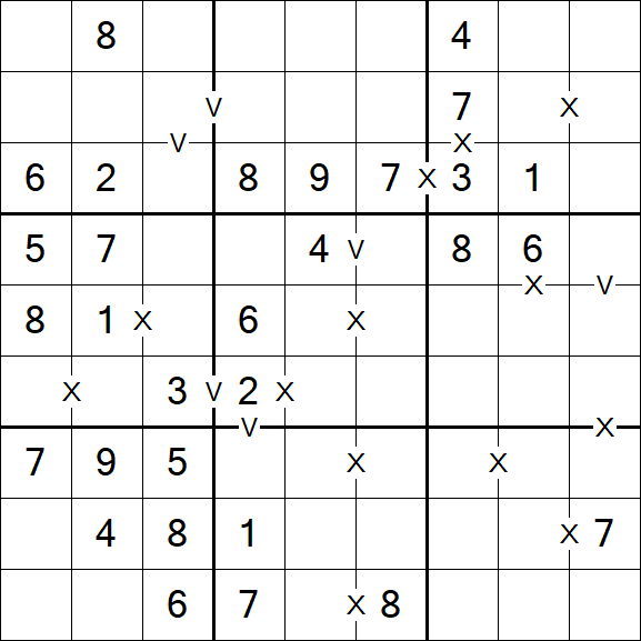 Sudoku XV - Einfach