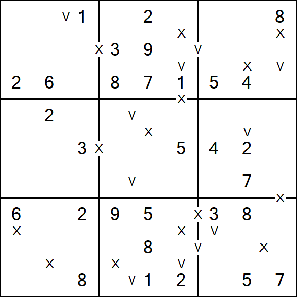 Sudoku XV - Einfach