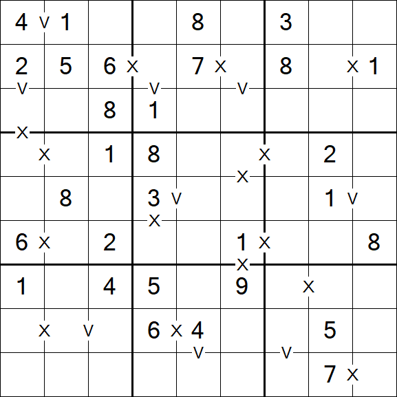 Sudoku XV - Einfach