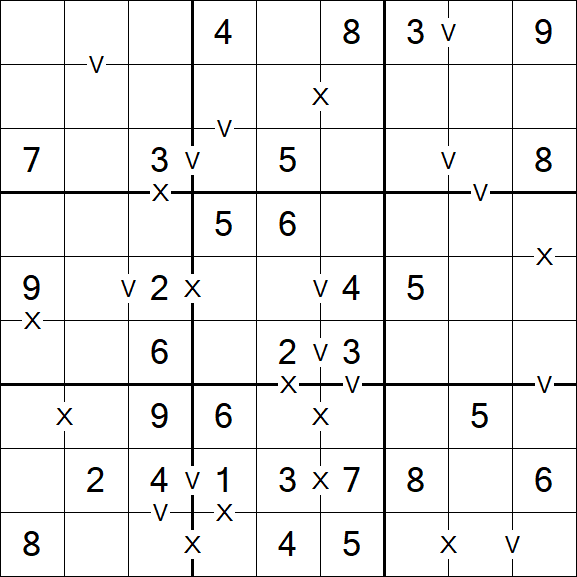 Sudoku XV - Einfach