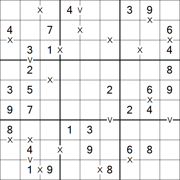Sudoku XV - Einfach