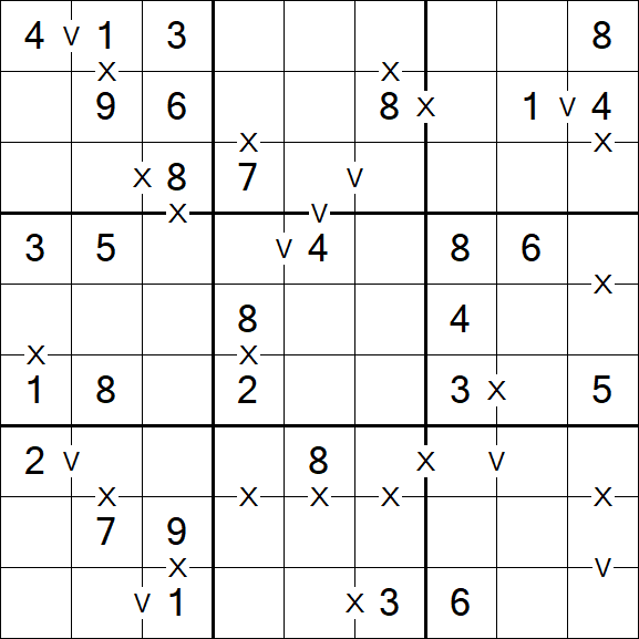 Sudoku XV - Einfach