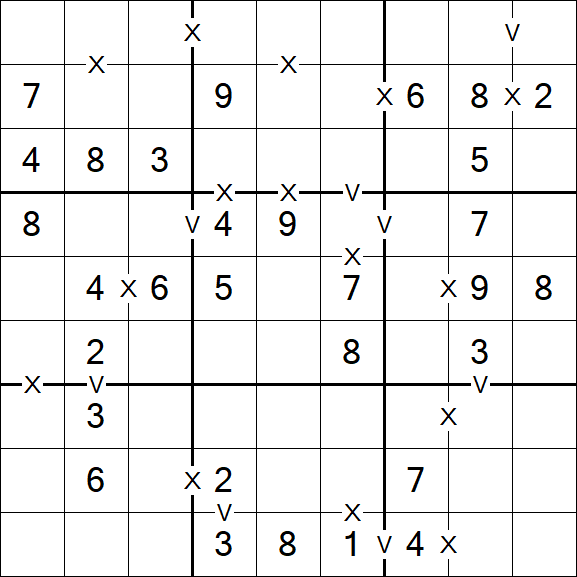 Sudoku XV - Einfach