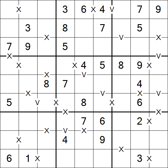 Sudoku XV - Einfach