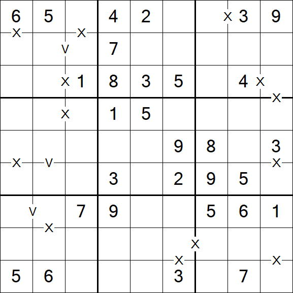 Sudoku XV - Einfach