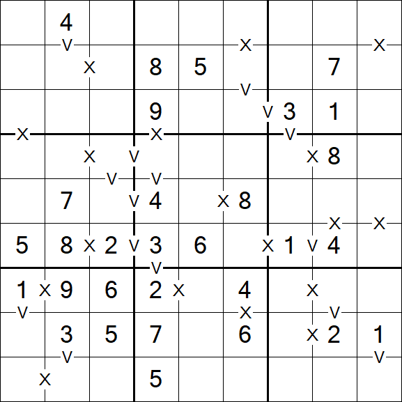 Sudoku XV - Einfach