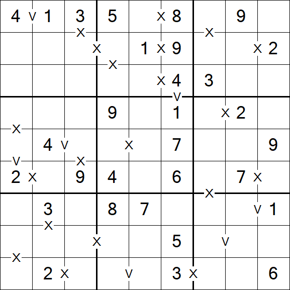 Sudoku XV - Einfach