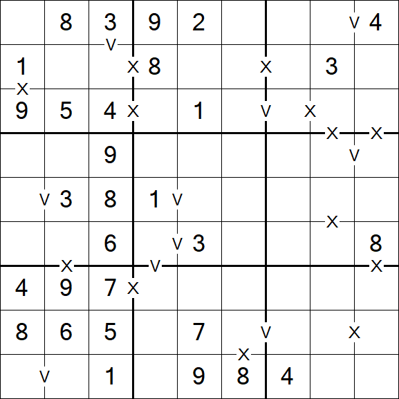 Sudoku XV - Einfach
