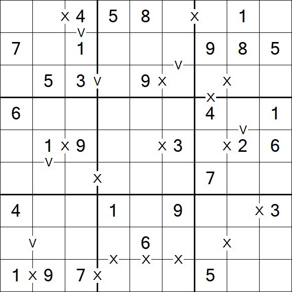 Sudoku XV - Einfach