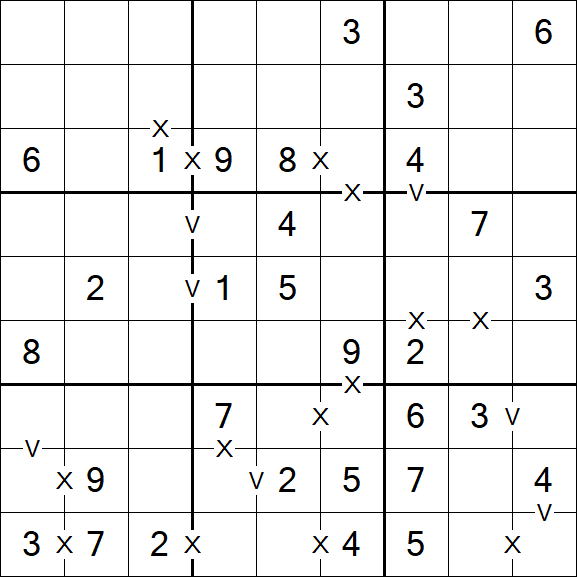 Sudoku XV - Einfach