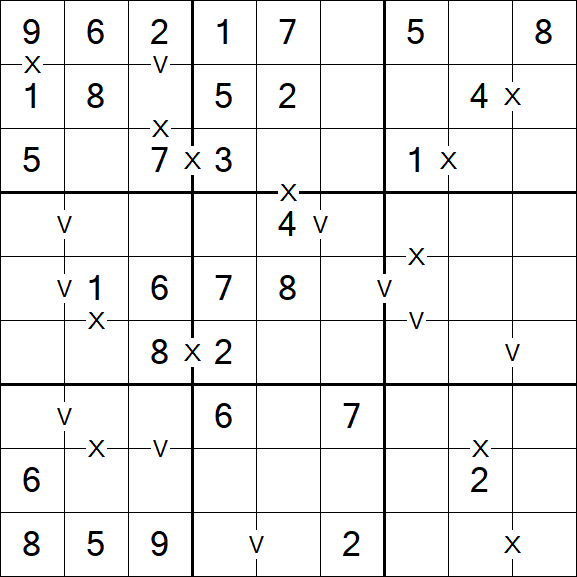 Sudoku XV - Einfach