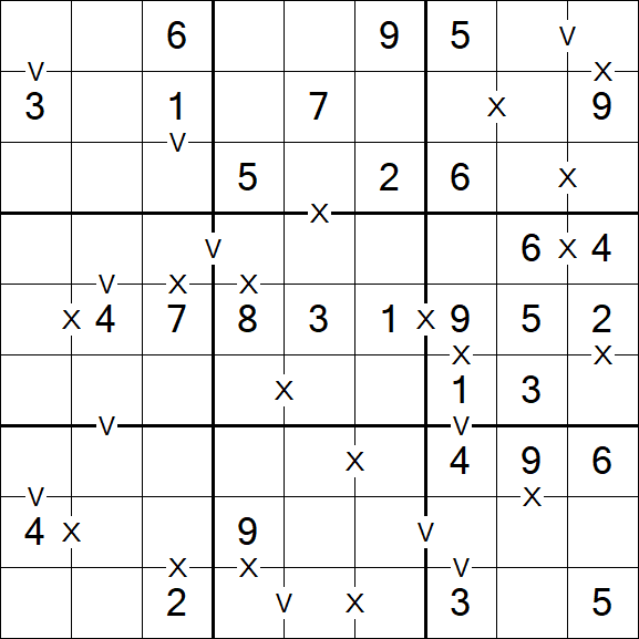 Sudoku XV - Einfach
