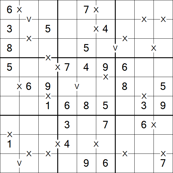 Sudoku XV - Einfach