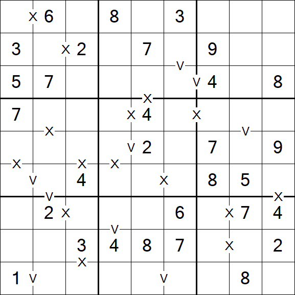 Sudoku XV - Einfach
