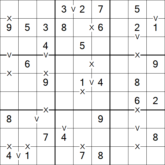 Sudoku XV - Einfach