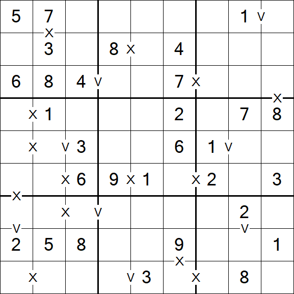 Sudoku XV - Easy
