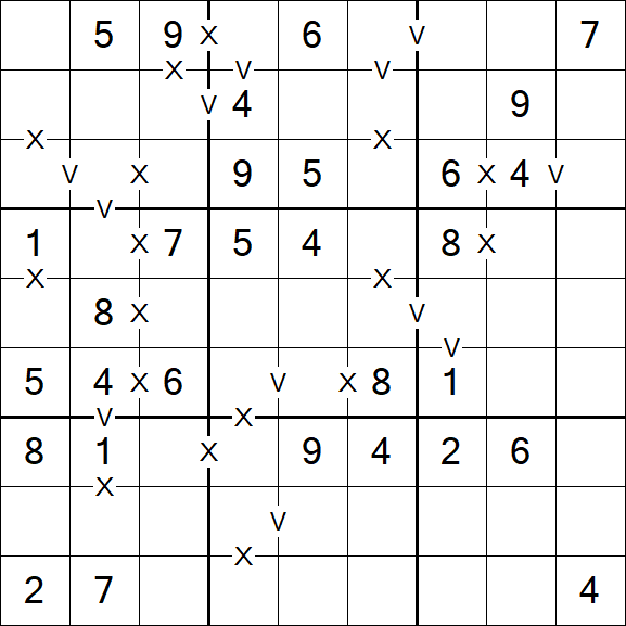 Sudoku XV - Easy