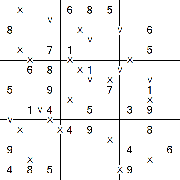 Sudoku XV - Easy