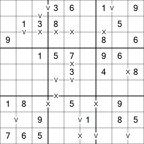 Sudoku XV - Easy