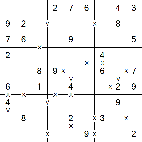 Sudoku XV - Easy