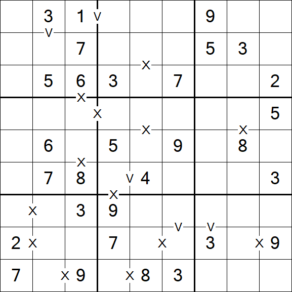 Sudoku XV - Easy