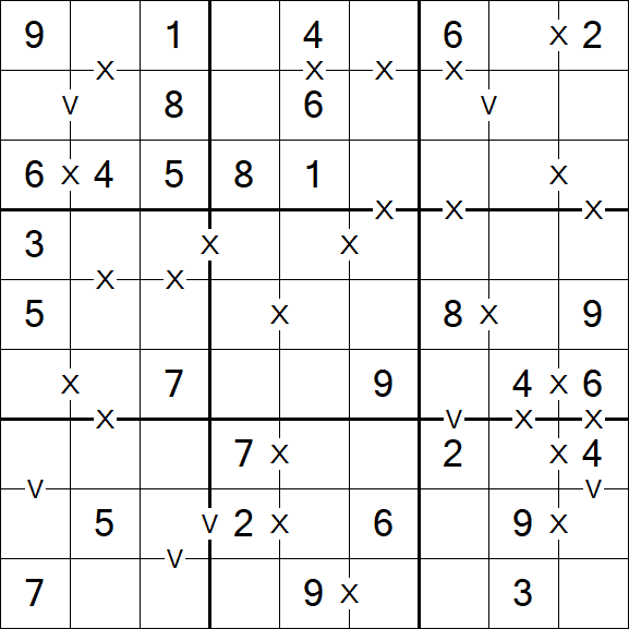 Sudoku XV - Easy