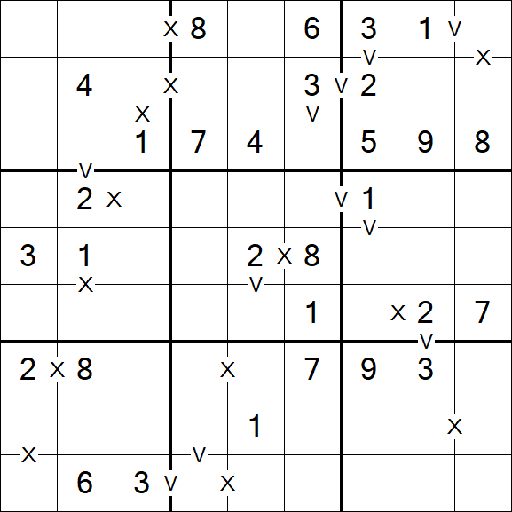 Sudoku XV - Easy