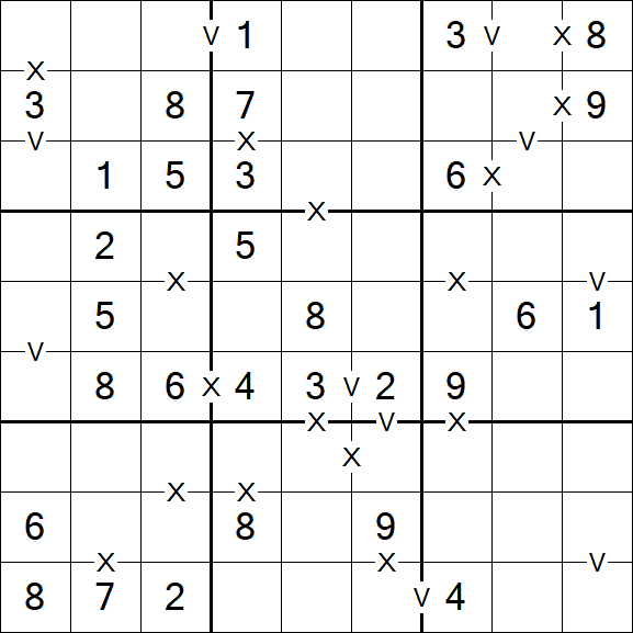 Sudoku XV - Easy