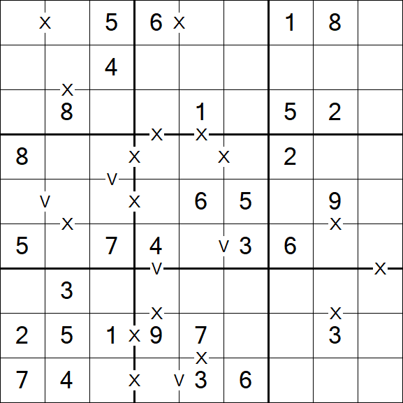 Sudoku XV - Simple