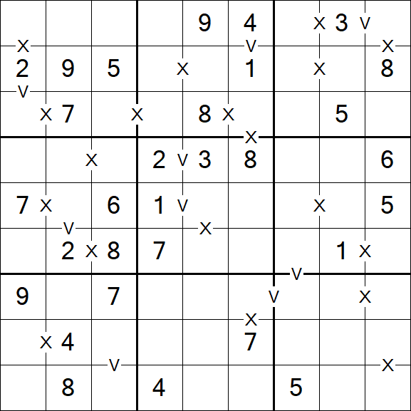 Sudoku XV - Easy