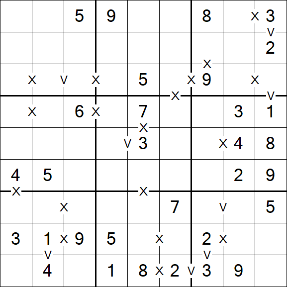 Sudoku XV - Easy