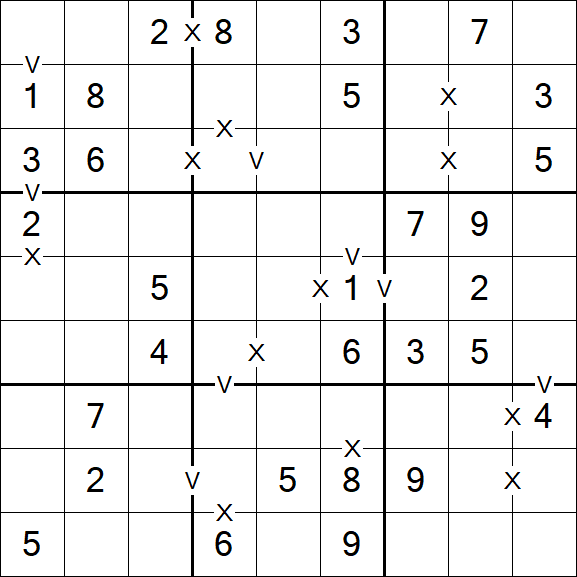 Sudoku XV - Easy