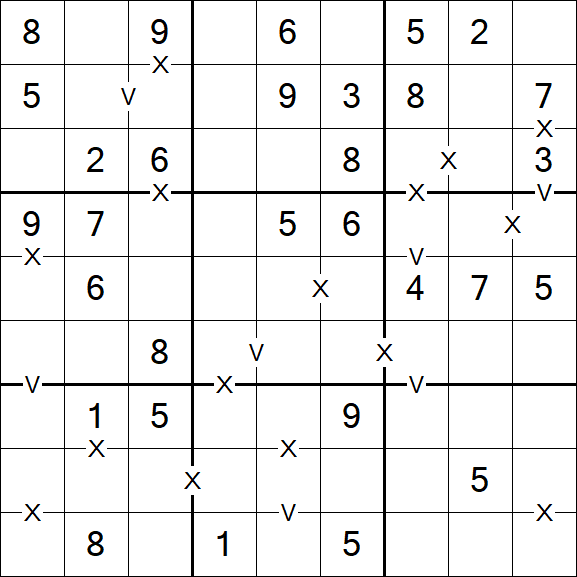 Sudoku XV - Einfach