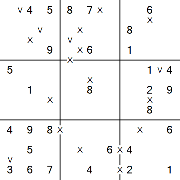 Sudoku XV - Easy