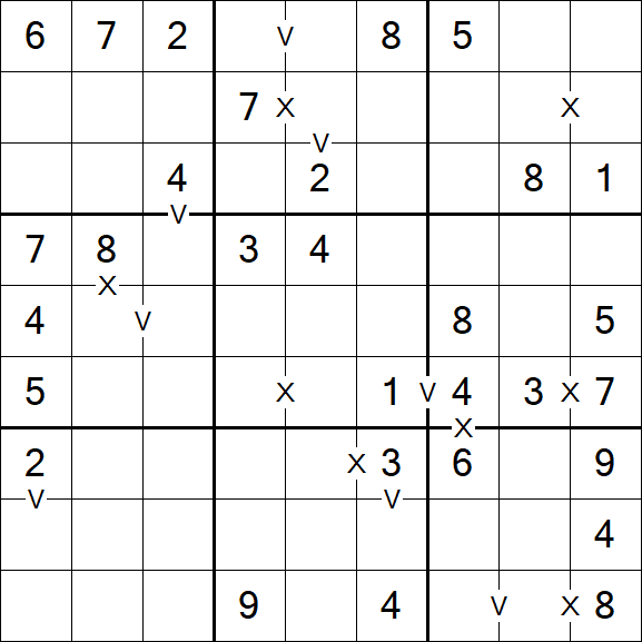 Sudoku XV - Easy