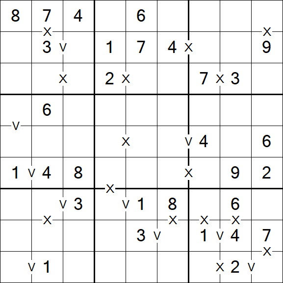 Sudoku XV - Easy