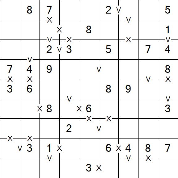 Sudoku XV - Easy