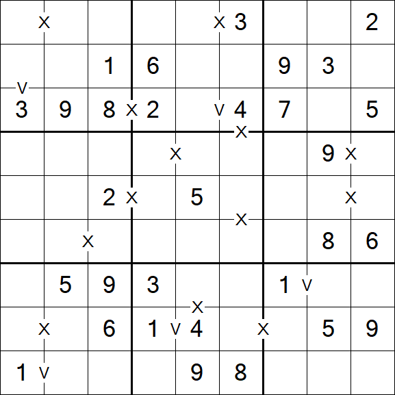 Sudoku XV - Easy