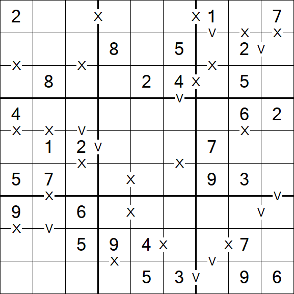 Sudoku XV - Easy