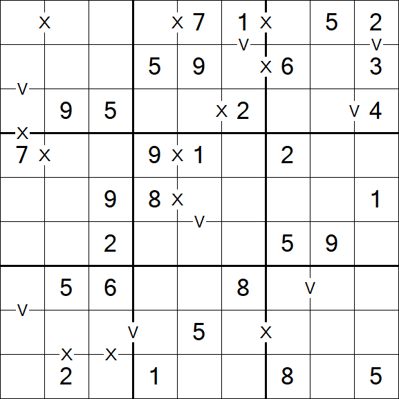 Sudoku XV - Einfach