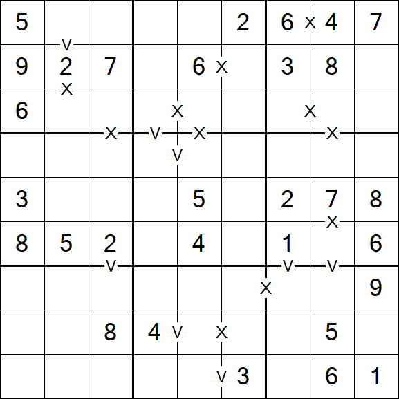 Sudoku XV - Einfach