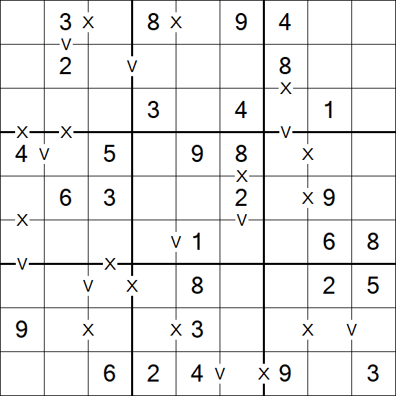 Sudoku XV - Easy