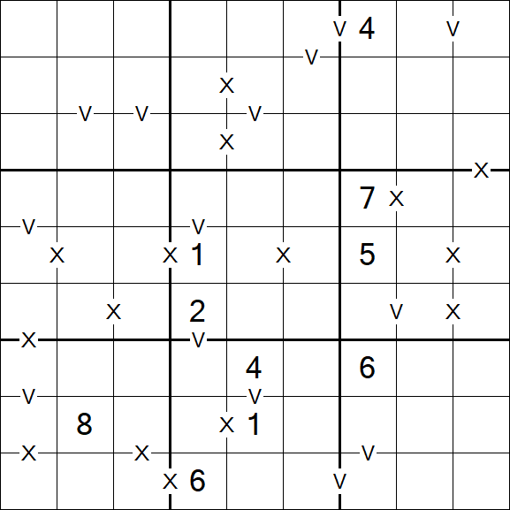 Sudoku XV - Difficile