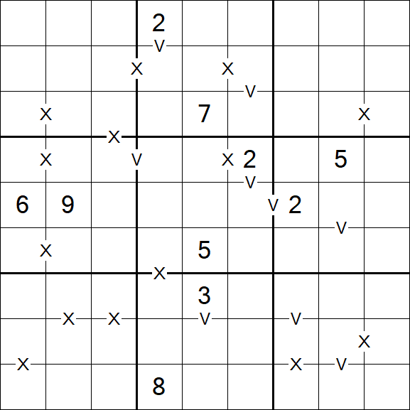 Sudoku XV - Difficile