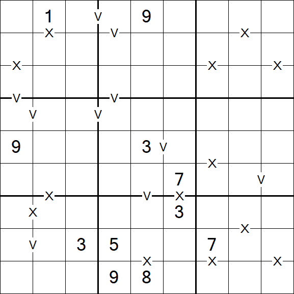 Sudoku XV - Difficile